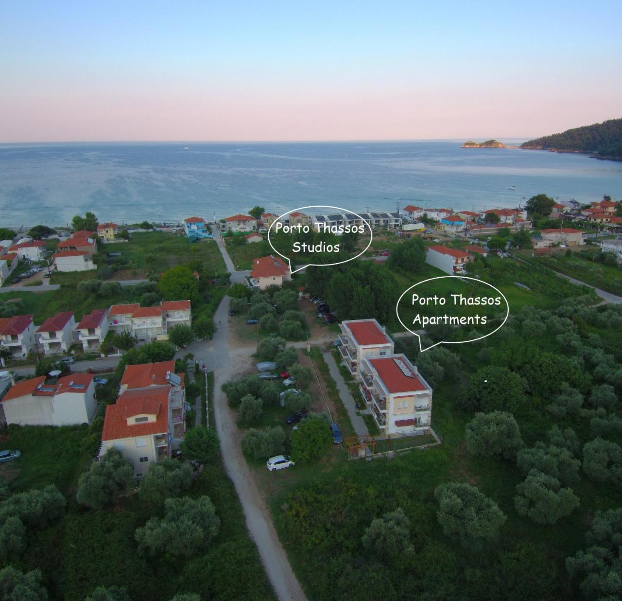 Porto Thassos Apartments & Studios Skala Potamia  Exterior foto