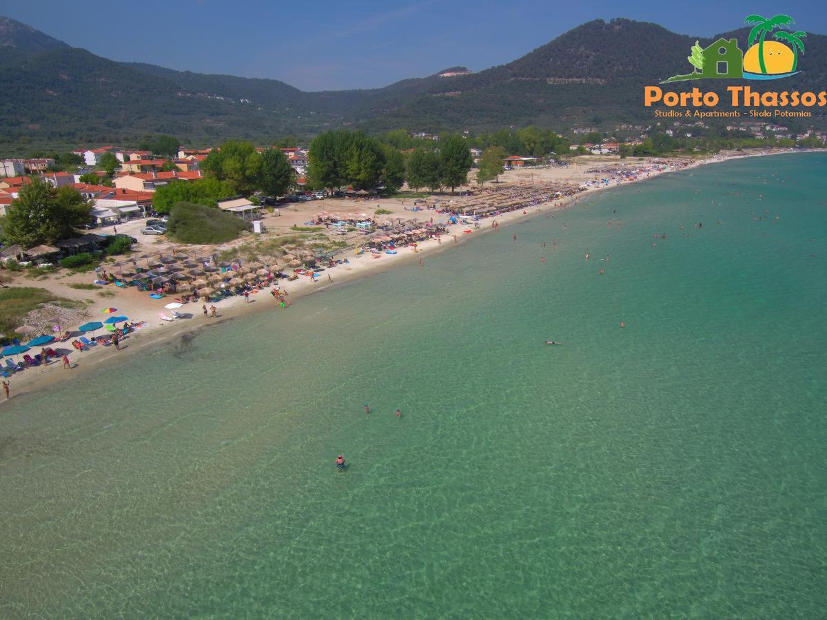 Porto Thassos Apartments & Studios Skala Potamia  Exterior foto